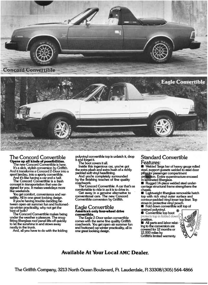 1981 AMC Auto Advertising